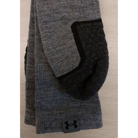 Under Armour 1292832 UA Hitch All Season Cushioned Boot Socks Heather Gray(8-12) - Picture 7 of 8
